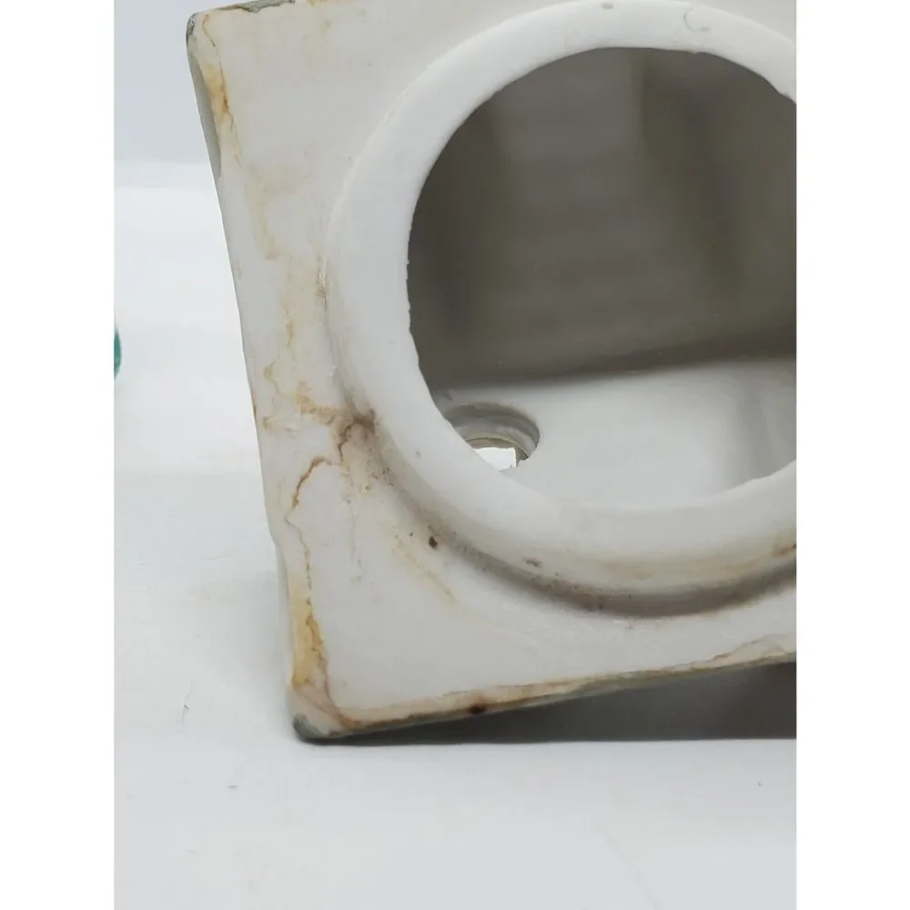 Vintage Ceramic Porcelain Tealight Candle Holder Made in Taiwan Hand Painted